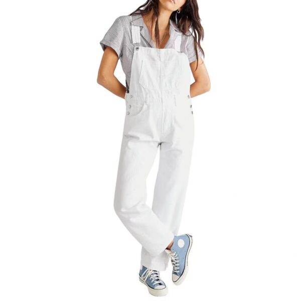 Fashion Casual Loose Denim Trousers - Image 8