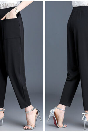 Nine-point Harem Pants Women Casual Thin Bloomers