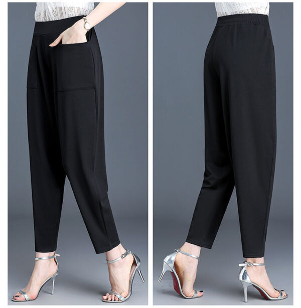 Nine-point Harem Pants Women Casual Thin Bloomers