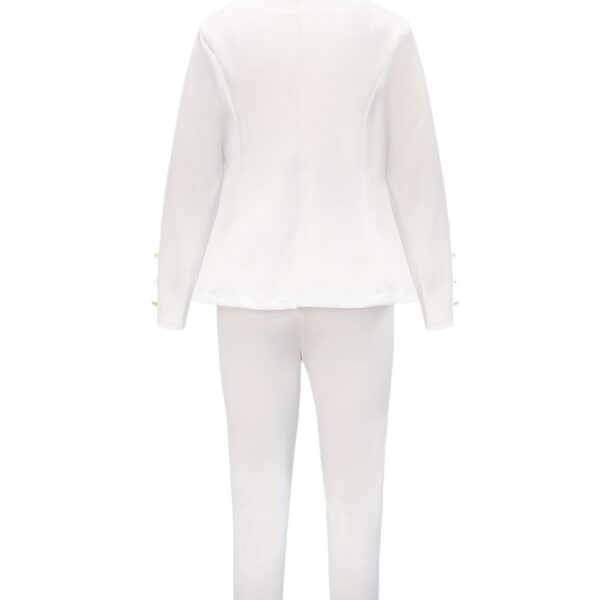 Women's Solid Color Temperament Commute Casual Suit - Image 5