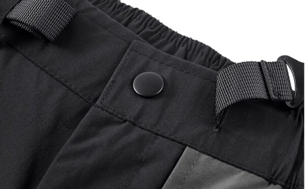Patchwork Color Contrast And Multiple Pockets For Casual Use - Image 6