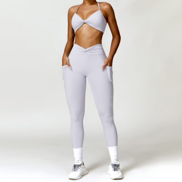 Fashion Camisole Yoga Suit Women Quick-drying Beauty Back Fitness Sports Clothes - Image 5