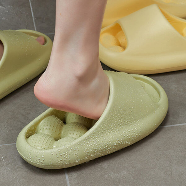 Ball Massage Sole Design Bathroom Slippers Women's House Shoes Indoor Non-Slip Floor Home Slippers Summer - Image 4