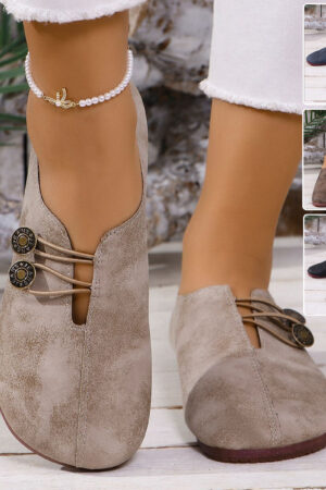 Ins Square Toe Slip-on Sandals Summer Fashion Soft Flat Shoes For Women