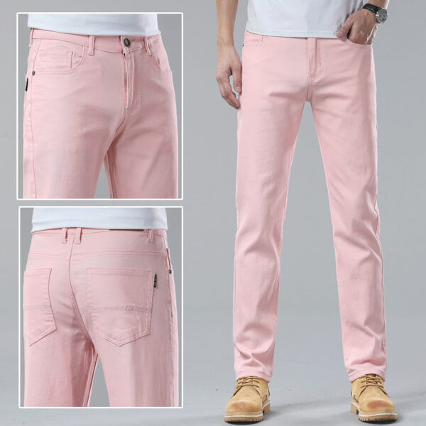 Men Fashion Brands Stretch Slim Fit Skinny Pants - Image 8