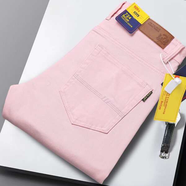 Men Fashion Brands Stretch Slim Fit Skinny Pants - Image 4