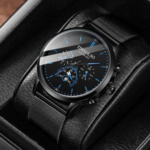 Home 1 All-matching Simple And High-end Elegant Cool Ultra-thin Calendar Quartz Watch
