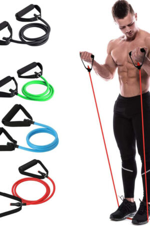Elastic Rope Fitness Men And Women Elastic Band Strength Training Household Equipment Rally Device Thin Arms