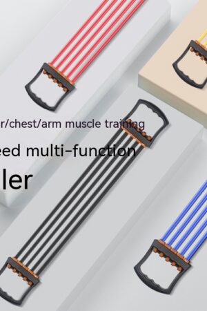 Five-tube Chest Expander Removable Pulling Rope Chest Expansion Abdominal Crunch Board