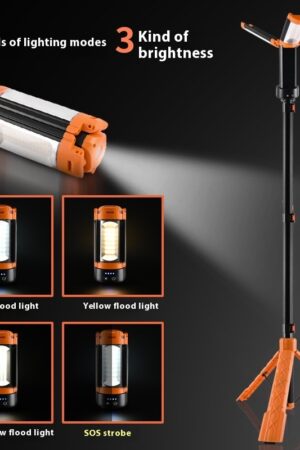 Retractable Folding Charging Camping Lantern Outdoor Lighting