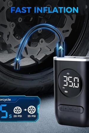 Portable Digital Tire Inflator Air Pump