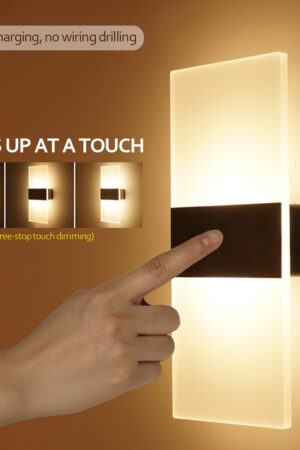 Indoor Sensing USB Charging Wall Lamp