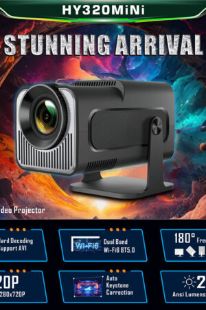 New Bluetooth Home Portable Mini Projector
