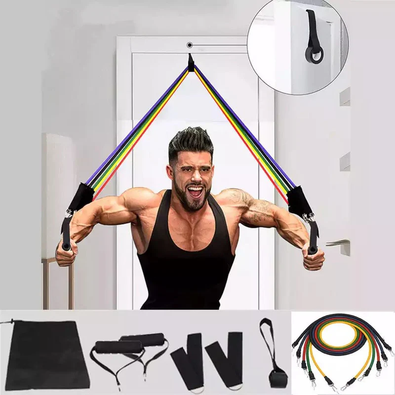 Bodybuilding Resistance Bands Set KSA
