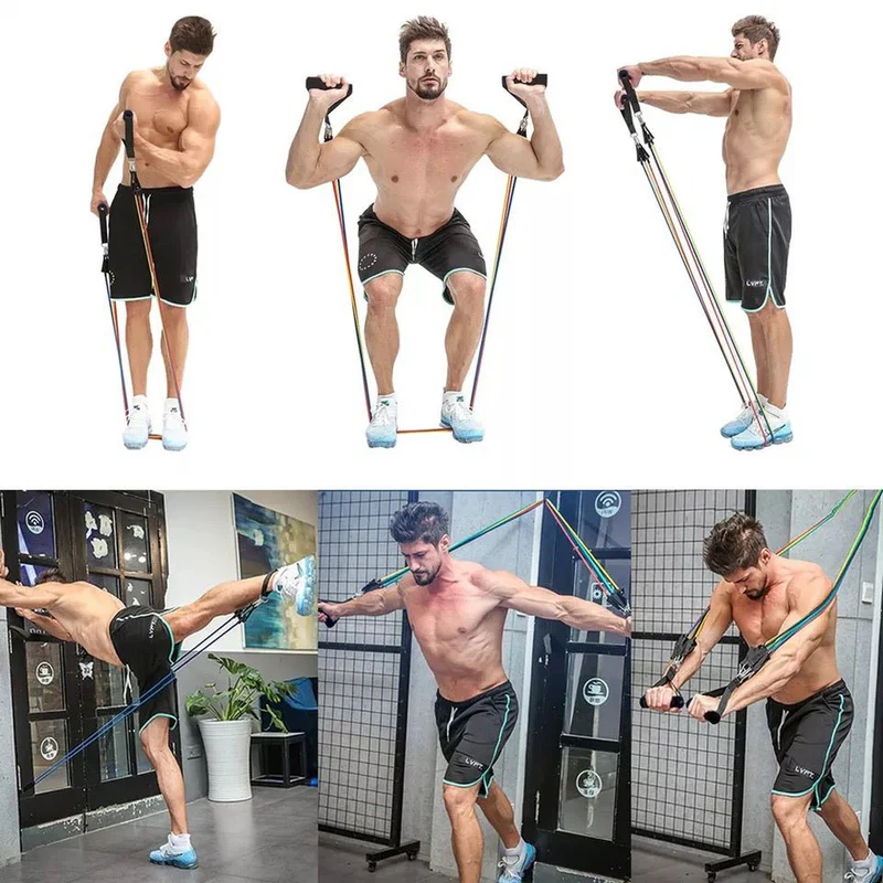 Bodybuilding Resistance Bands Set KSA - Image 6