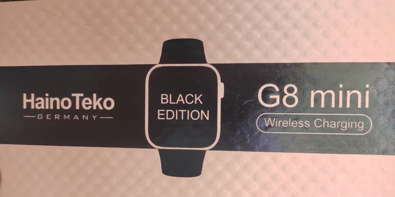 Haino Teko Mini G8 Black Edition Smart Watch KSA - Image 3