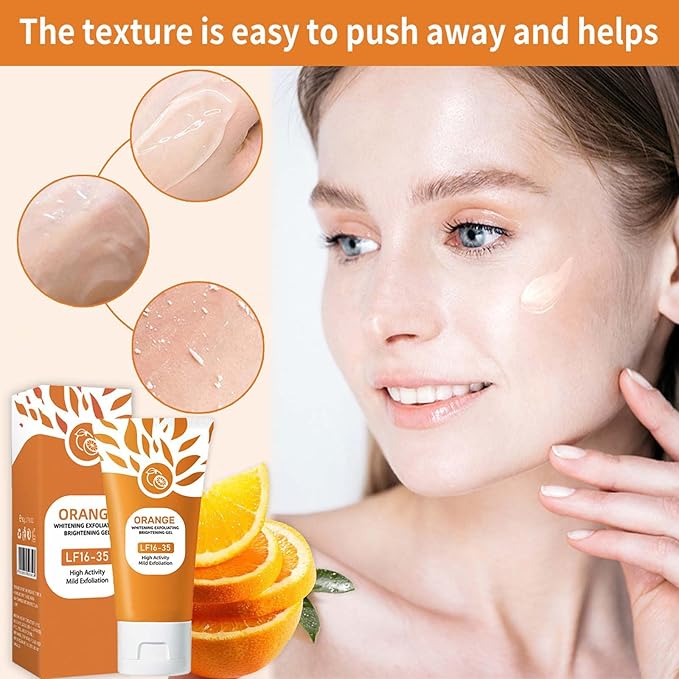 Orange Brightening Exfoliating Gel ksa - Image 4